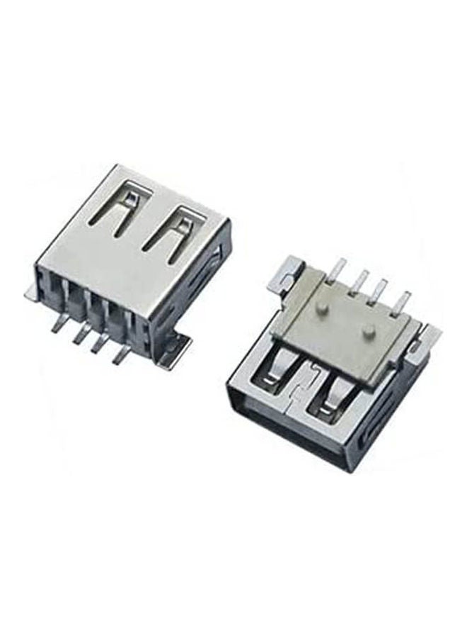 NIBEMINENT Female Usb Connector Type (A) Smd Silver