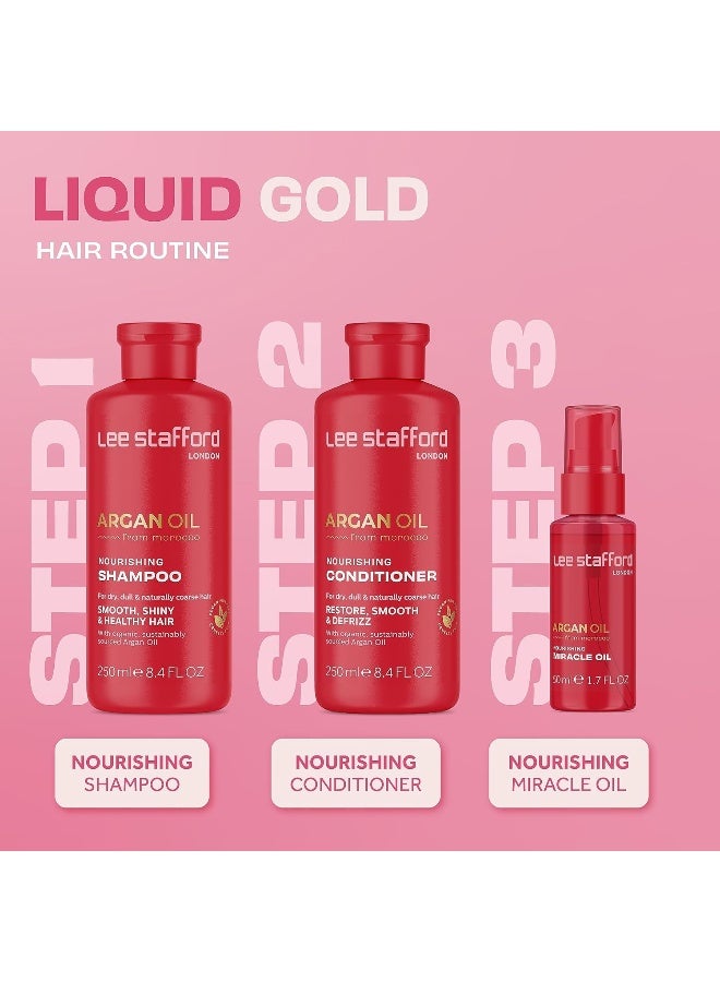 Lee Stafford زيت الأركان المغربي المعجزة المغذي 50 مل - Image 4