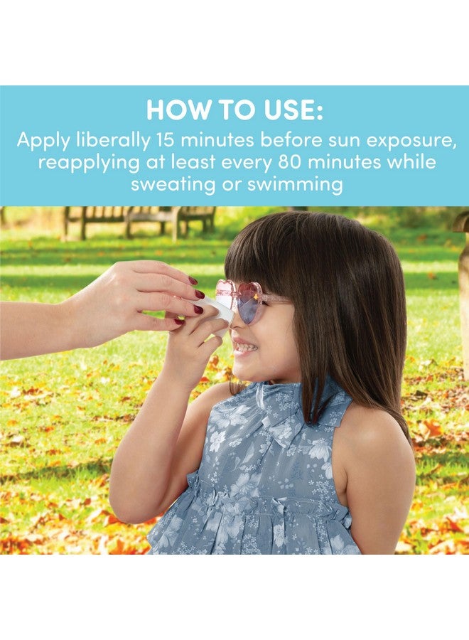 بليس واقي شمسي معدني من بليس بيبي، بريميوم بعامل حماية من الشمس 50، أكسيد الزنك الطبيعي، خالٍ من العطور، مضاد للحساسية ومختبر من قبل أطباء الجلدية، مقاوم للماء، نباتي، للبشرة الحساسة - للأطفال والرضع وجميع أفراد الأسرة - Image 4