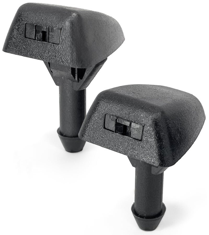 Click&Fit ClickFit 2pcs Windshield Washer Nozzles Kit compatible with Volvo XC90 S80 V70 S70 S40 C70 V50 C30 V40 from 1998 to 2014 Wiper washer spray jets replases 30655605 7845009010 9188997 accesories - Image 2