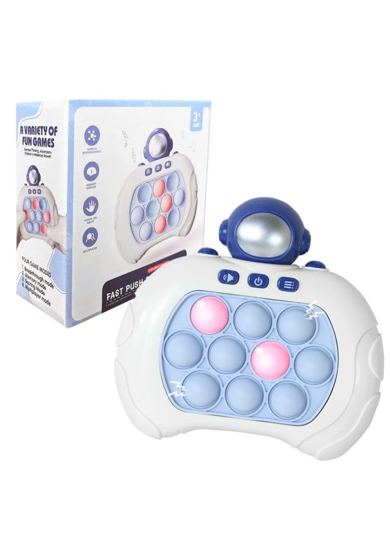 Quick Push Pop Game It Fidget Toys Pro for Kids Adults, Handheld Puzzle Game Machine, Squeeze Poppet Sensory Fast Push Bubble Toy, Xmas Birthday Gifts for Boys Girls  - Image 1