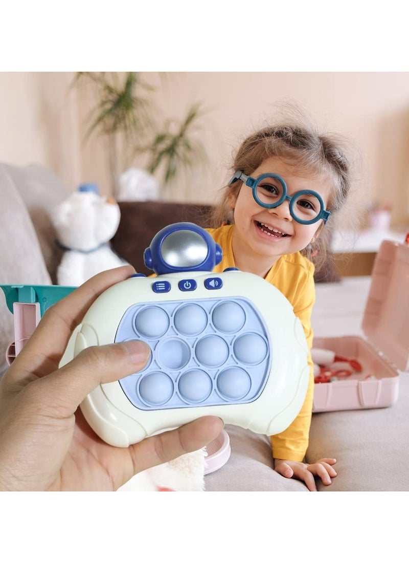 Quick Push Pop Game It Fidget Toys Pro for Kids Adults, Handheld Puzzle Game Machine, Squeeze Poppet Sensory Fast Push Bubble Toy, Xmas Birthday Gifts for Boys Girls  - Image 2