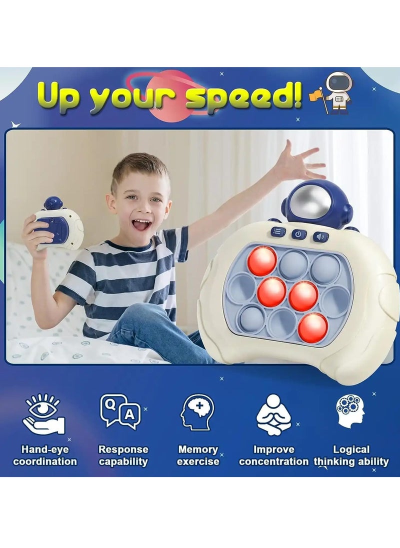 Quick Push Pop Game It Fidget Toys Pro for Kids Adults, Handheld Puzzle Game Machine, Squeeze Poppet Sensory Fast Push Bubble Toy, Xmas Birthday Gifts for Boys Girls  - Image 4