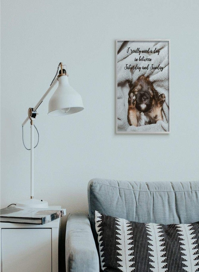 Stupell Industries Three Day Weekend Phrase Funny Puppy Pet Humor - Image 2