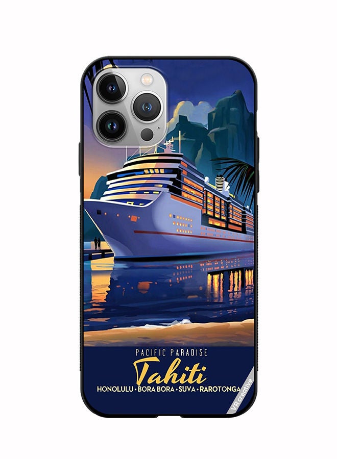 VR CREATIVE Protective Case Cover For Apple iPhone 11 Pro Max Pacific Paradise Design Multicolour - Image 1