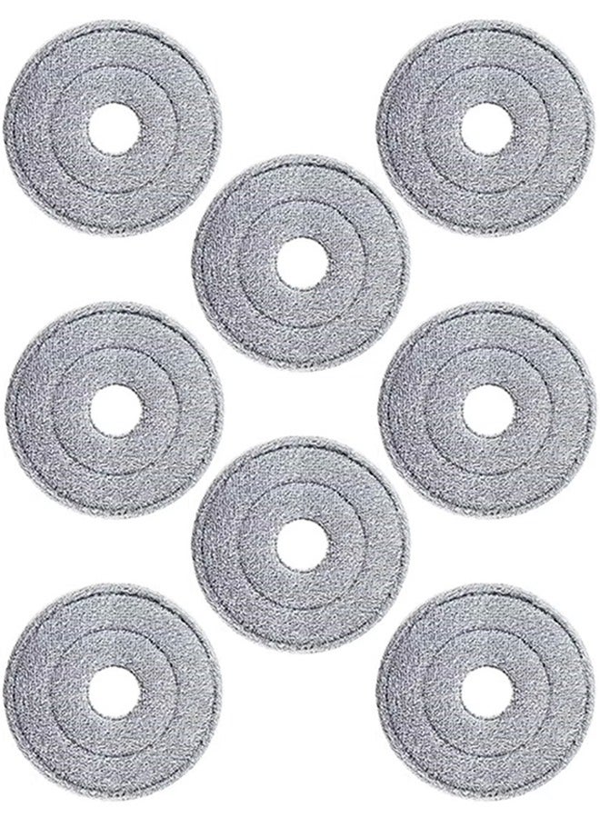 8 round Mop cloth replacement Spare parts  piece  - Image 1