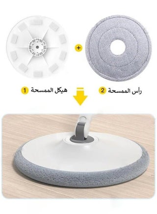 8 قطع غيار لاستبدال القماش ممسحة دائرية - view 5