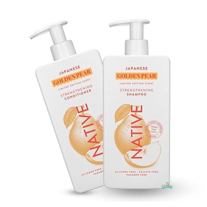 Native Japanese Golden Pear Limited Edition Strengthening Shampoo Conditioner 16.5 fl oz - Pack Of 02 - Image 2