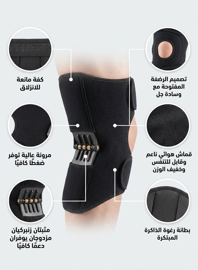 دعم الركبة المتقدم لتخفيف الألم والاستقرار-ركبه طبيه - Image 5