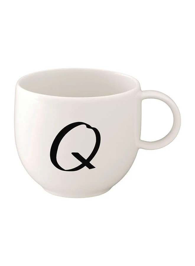 Villeroy & Boch Coffee Letter Q Mug