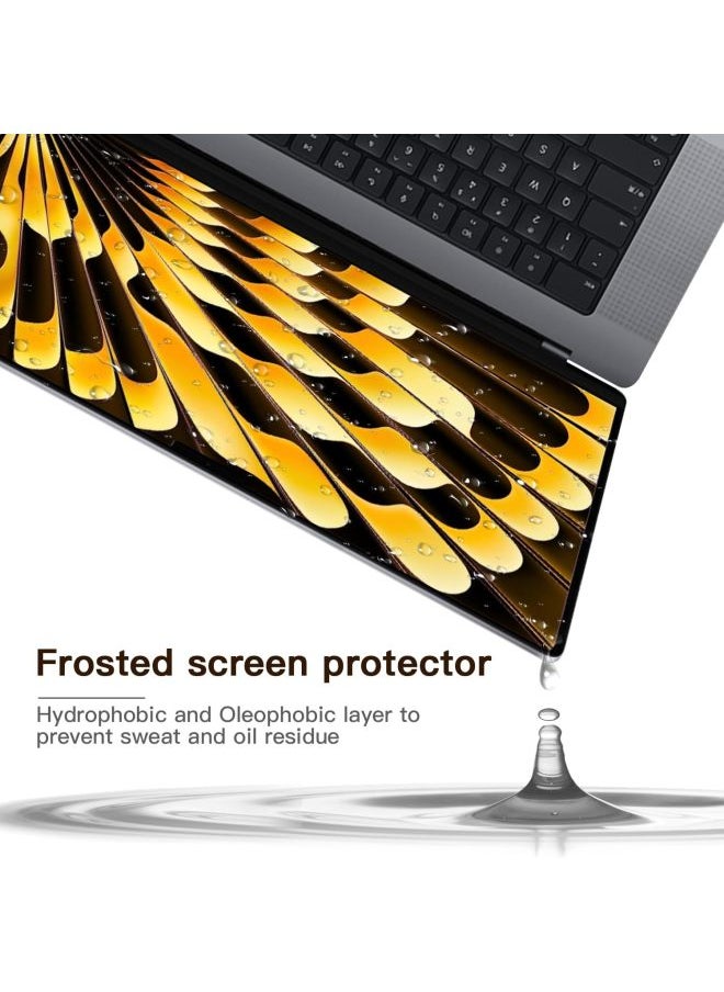 Generic - Suitable For MacBook Apple Laptop Pro14 Inch 15 Inch Transparent Anti-scratch Matte Anti-glare Film-Color:Tool Kit + Packaging Color Card-Size:Apple Macbook 12inch (a1534) - Image 1