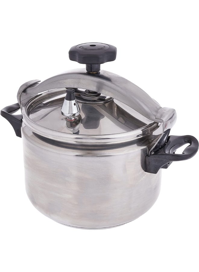 Alsaif Stainless Steel Pressure Cooker Stainless Steel 5Liters - Image 2