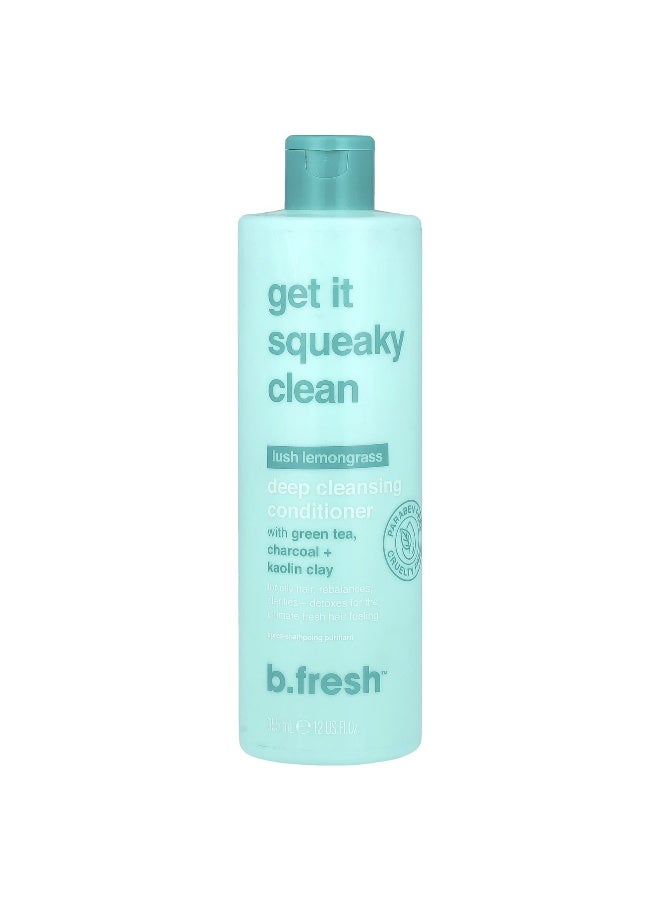 b.fresh b.fresh, Get It Squeaky Clean, Deep Cleansing Conditioner, For Oily Hair, Lush Lemongrass, 12 fl oz (355 ml)  - Image 1