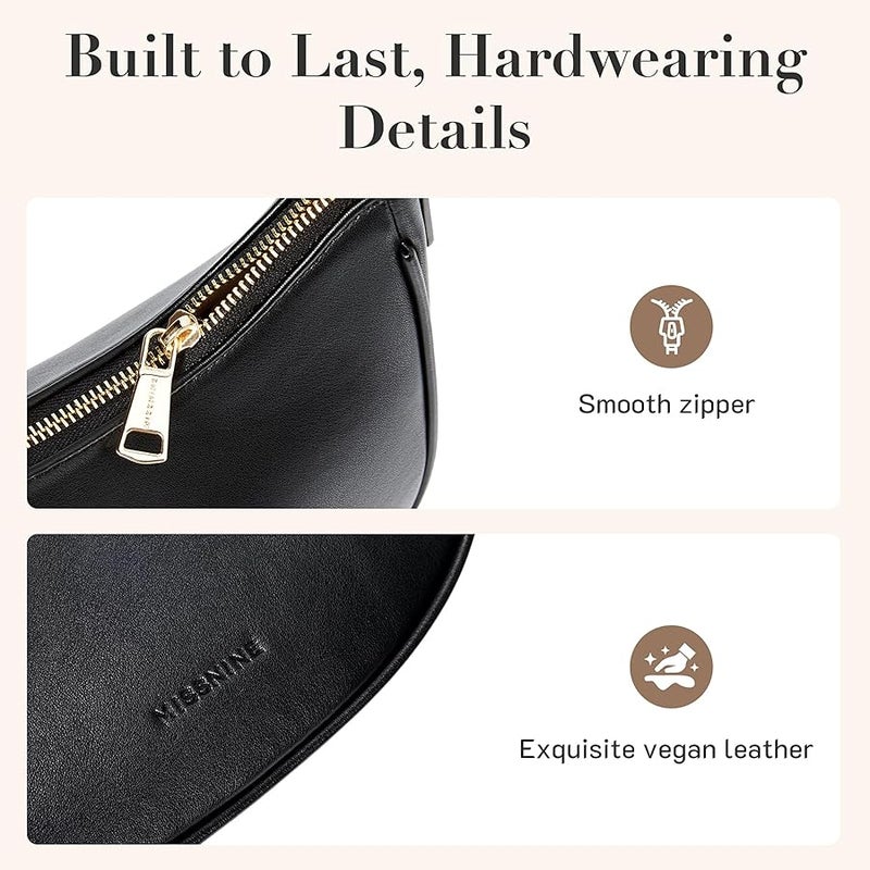 Missnine Shoulder Handbag for Women Purse - Image 5