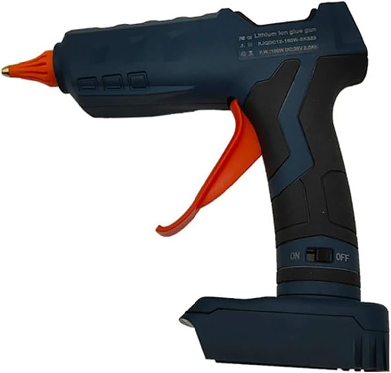 100W Cordless Hot Glue Gun Kit for Crafting and Repairs Fast Heating - Image 2