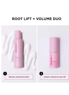 Design.ME PUFF.ME Volume Powder for Hair & Curly Hair Mousse Bundle by DESIGNME | 8.5-Oz Flexible Hold Mousse for Curly Hair & 0.32-Oz Talc-Free Texturizing Powder | Hair Texture Powder & Mousse for Women  - Image 3