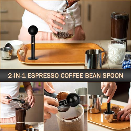 CHAR YONG 2-In-1 Espresso Coffee Bean Spoon - Replacement for 7313286119 & for BVMC-ECMP1000,Tamping Scoop Tamper Tea Tool For Coffee Bean Spoon Coffee Measuring (51mm) - Image 3