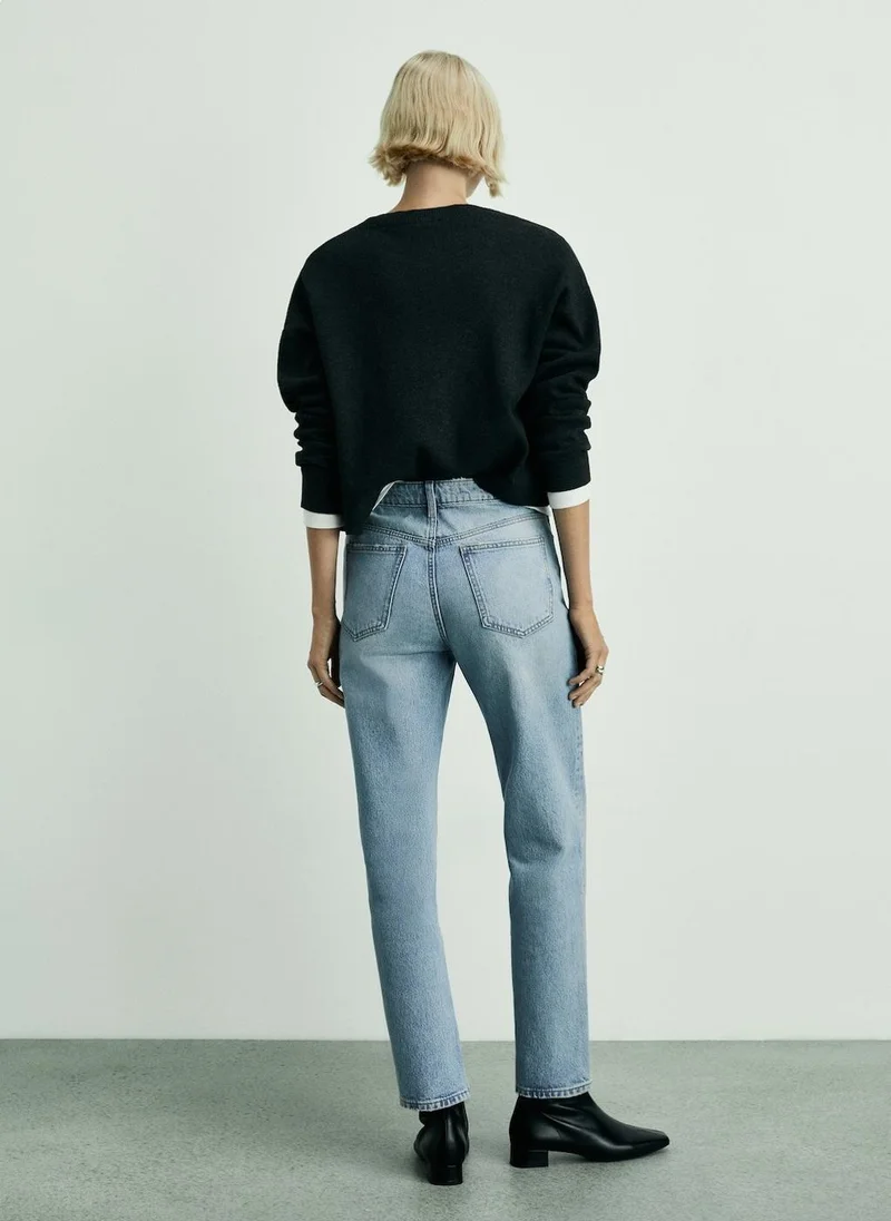 MANGO Mom2000 High-Rise Jeans