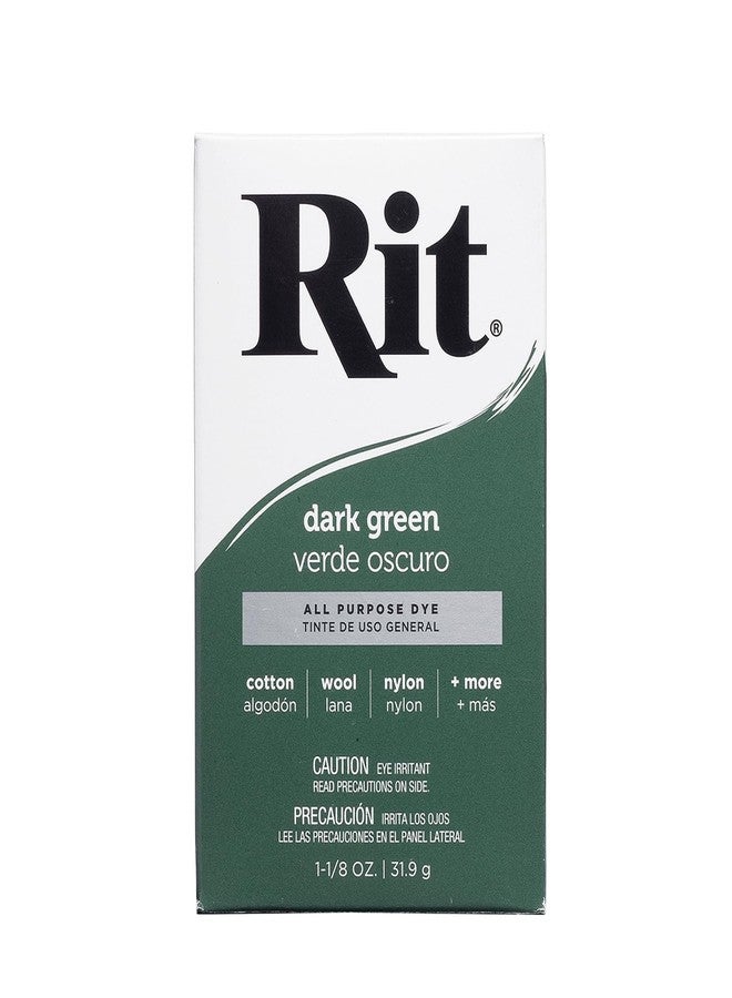 Rit Dye Powder Dark Green 3-35; 6 Items/Order