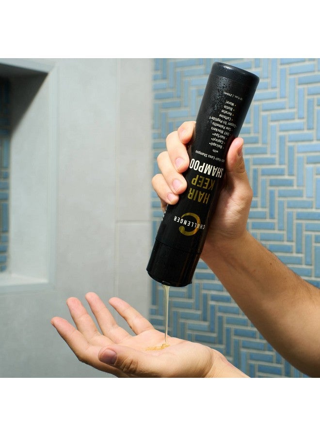 Challenger Men'S Hair Keep Shampoo & Conditioner 2X 10 Oz Bottles ; Hair Growth Combo ; Dht Blockers; W/Baicapil Capixil Rejuvasoft Hairspa ; Caffeine Biotin Argan Oil Coconut Oil & More! - Image 3