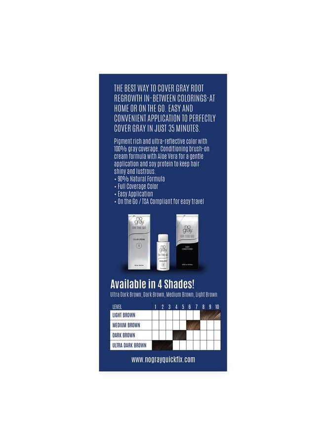 No Gray Permanent Root Touch Up In Medium Brown (Ppd And Ammonia Free) - Image 4