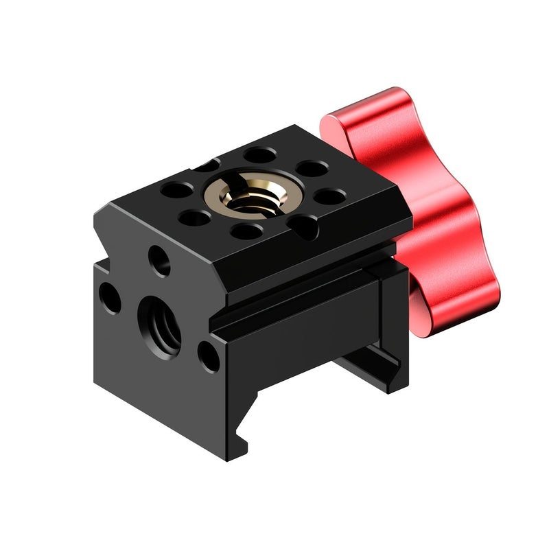 Black NATO Claw Clip Adapter Extension for SLR Camera Cage 1 4 Arri Locating - Image 3
