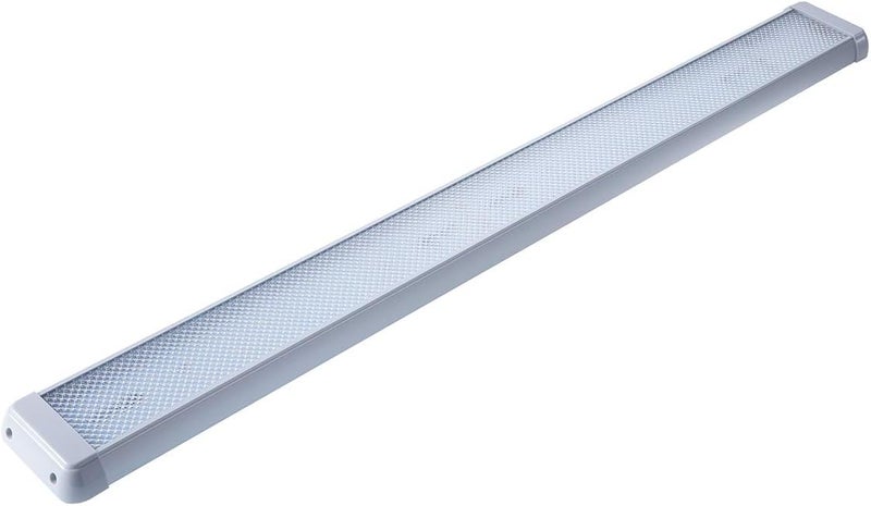 Raycharm RV Enclosed Trailer Interior LED Light Fixture, 37.8" x 3.9" Aluminum Housing, 6000K Cool-White Large Spaces Illuminating, High-Output Low Ampere Draw, On/Off Rocker Switch 12V-24V DC, 1-Pack - Image 2
