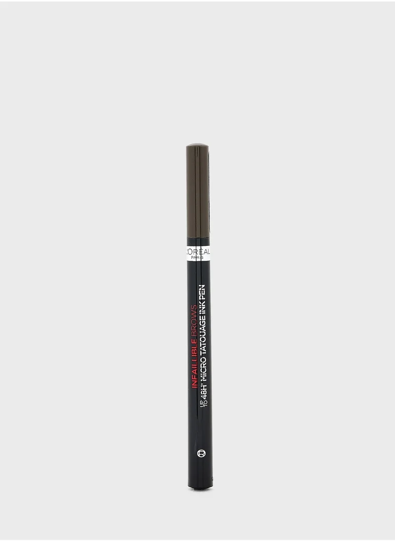 L'OREAL PARIS Infaillible brows 48H micro tatouage ink pen