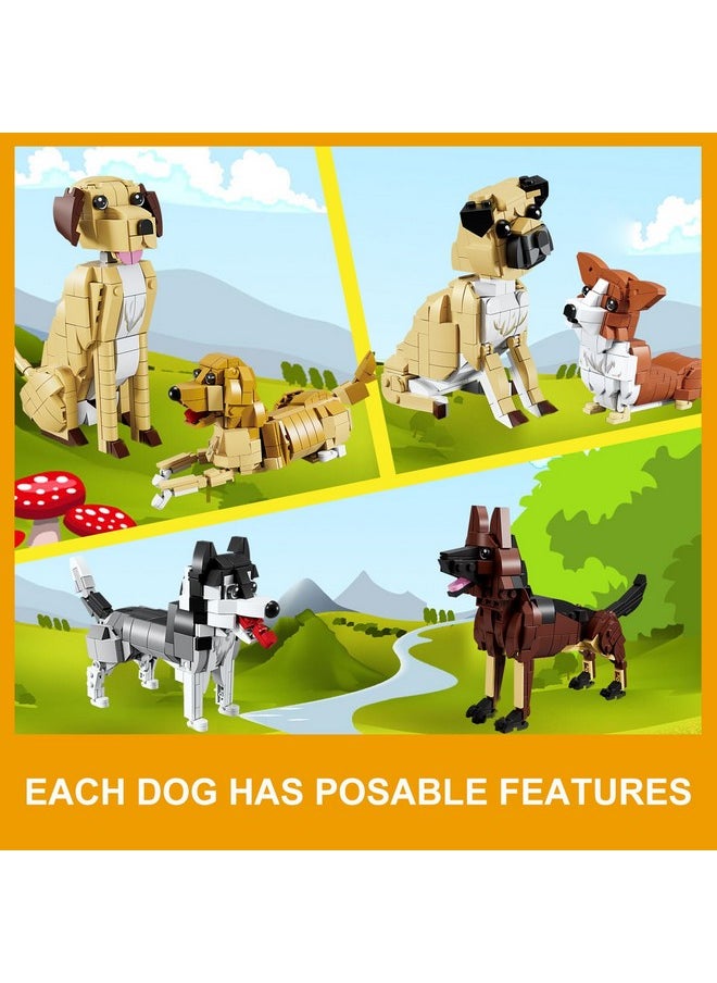 Kazi KAZI Pug Dog Building Toys Set - Pug Gifts for Pug Lovers - Ideal Toy Pug Kit for Boys and Girls 8-12,Home Decor,Party Favors  - Image 5