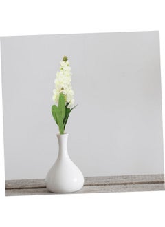 EXCEART EXCEART 1pc Realistic Simulation Hyacinth Artificial Flower for Home Decor Professional Photo Props Flower Arrangement Supplies Faux Floral Plant for Table Centerpiece  - Image 4