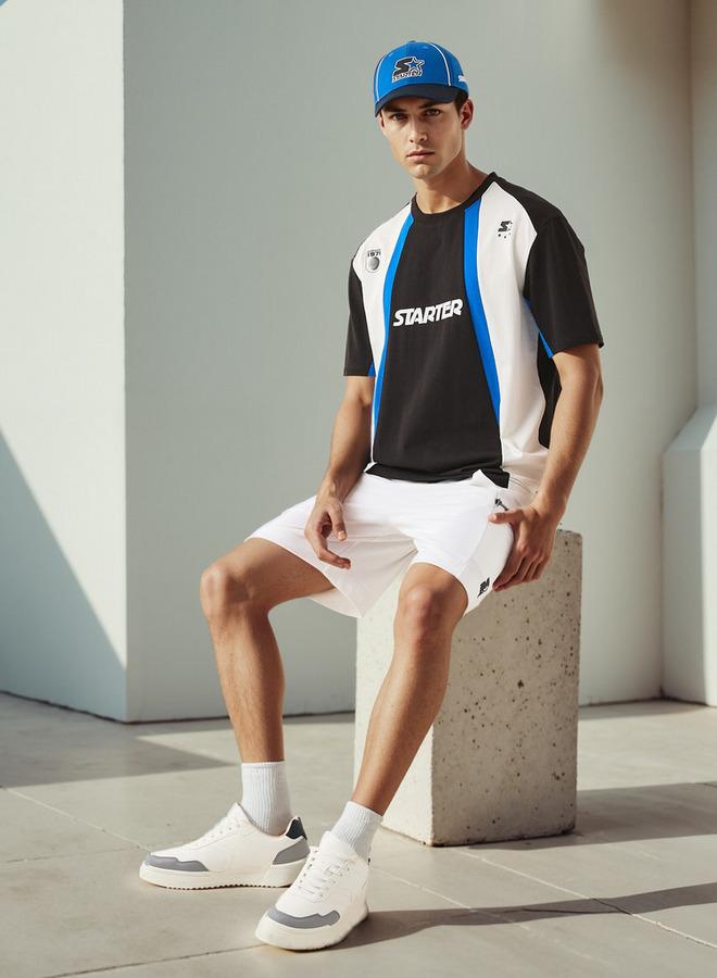 Starter Colourblock Round Neck T-shirt - Image 2