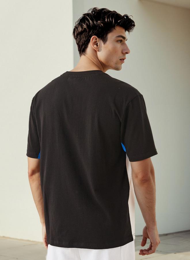 Starter Colourblock Round Neck T-shirt - Image 3