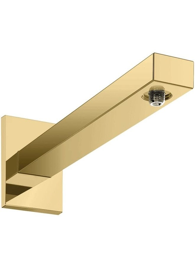 TOSCH Stainless Steel 304 VENETIAN GOLDEN PREMIUM 12 INCHES Showerhead Grade High Pressure GOLDEN Square Extra Heavy Rainfall Overhead Shower & 21 Inch Shower Arm (Golden Finish) - Image 5