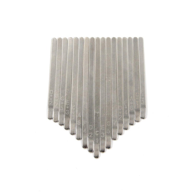 FarBoat Kalimba 17 Note Keys Thumb Piano with Mahogany Wood Bridges, Tuning Hammer, Screws, Saddle, Replacement Kit DIY Accessories - Image 2