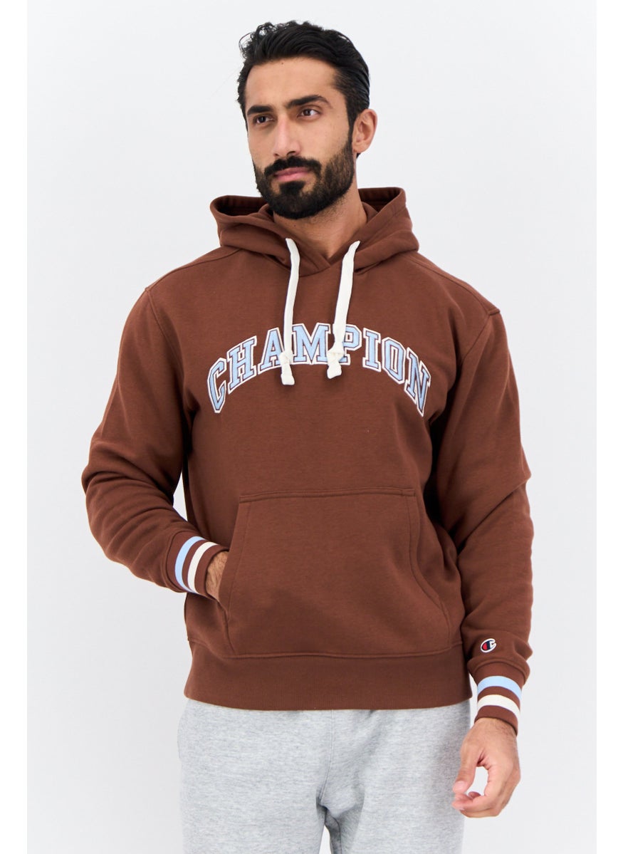 Champion - Men Sportswear Fit Long Sleeves Outdoor Sweatshirt, Brown - Image 1