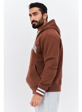 Champion Men Sportswear Fit Long Sleeves Outdoor Sweatshirt, Brown  - Image 2