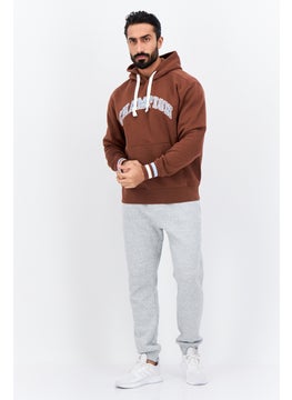 Champion Men Sportswear Fit Long Sleeves Outdoor Sweatshirt, Brown  - Image 4