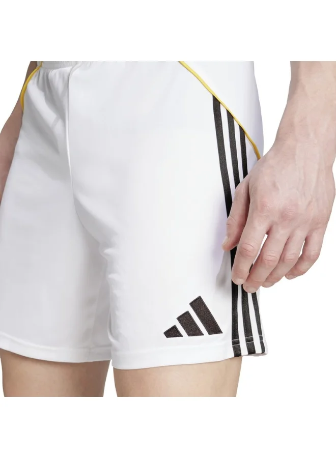 Adidas Real H Sho M White Football/Soccer Shorts For Men