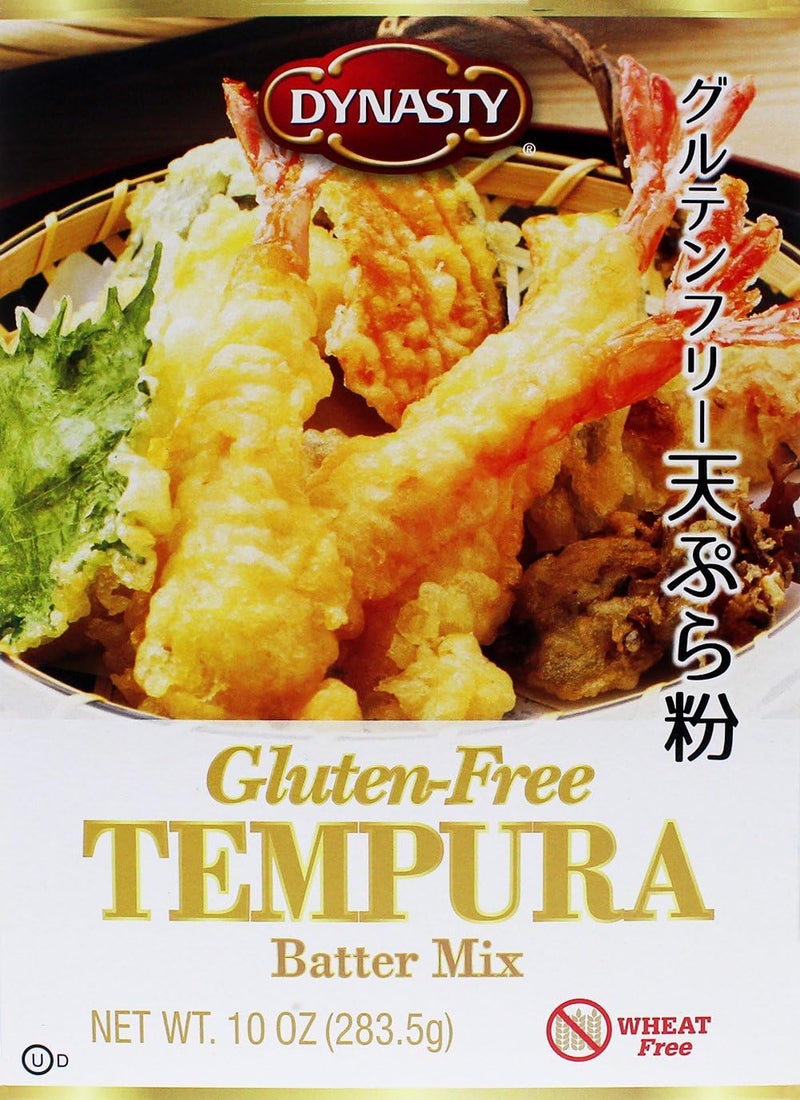 Dynasty' Dynasty Gluten Free Tempura Batter Mix, 10 Oz - Perfect for Light and Crispy Dishes - Image 1