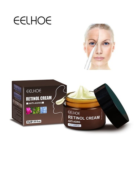 Retinol Cream, Ant-Aging Wrinkle Firming Cream, Retinol Firming and Revitalizing Cream 30g