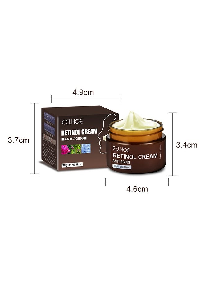 Retinol Cream, Ant-Aging Wrinkle Firming Cream, Retinol Firming and Revitalizing Cream 30g