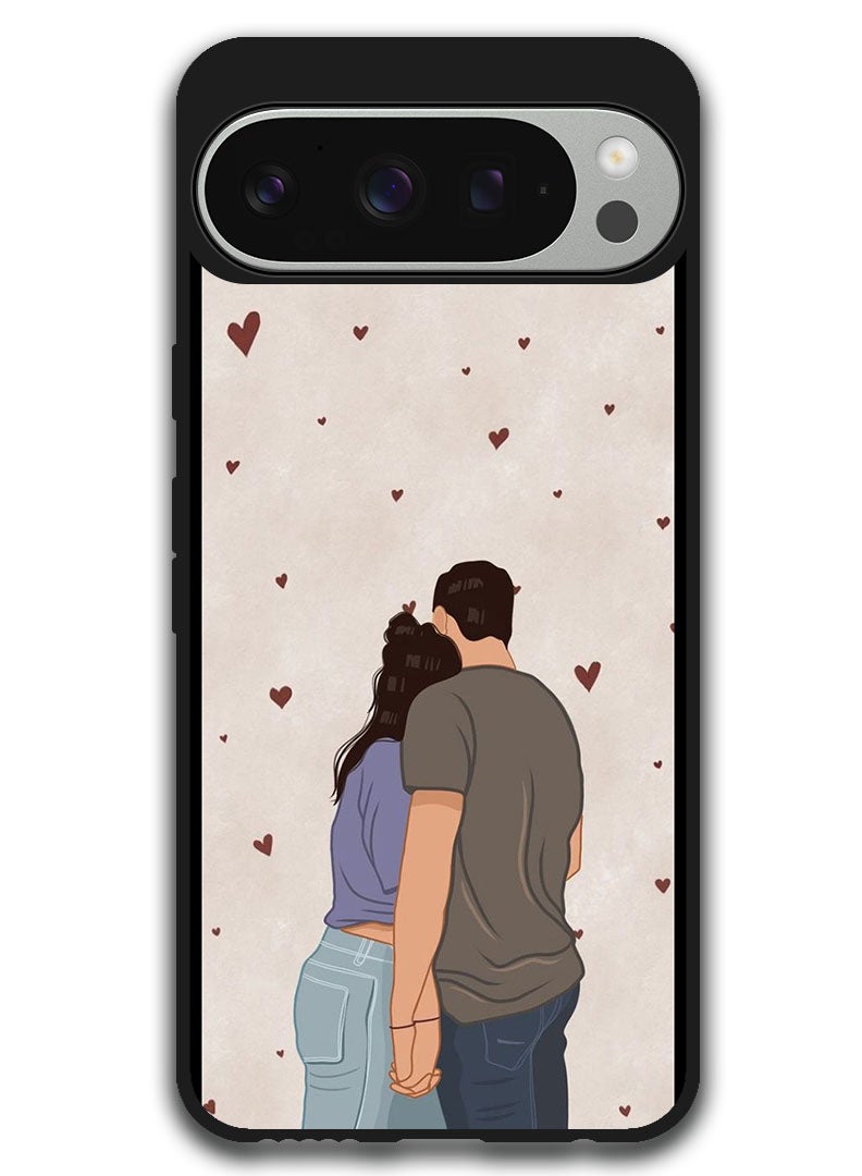 Theodor Protective Case Anti Scratch Shock Proof Bumper Cover For Google Pixel 9 Pro XL Girl and Boy - Image 1