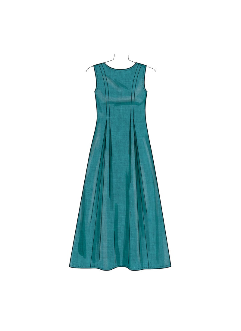New Look UN6778A Easy to Make Misses' Dress Sewing Pattern Packet, Design Code N6778, Sizes 10-12-14-16-18-20-22, Multicolor - Image 4