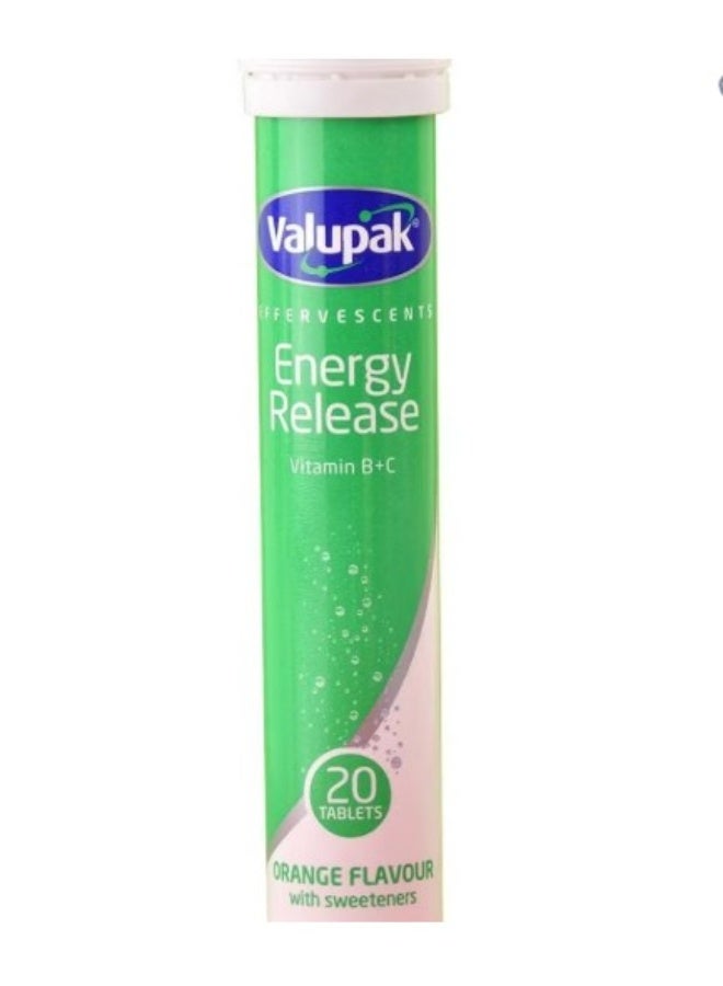 Valupak Energy Release Effervescent Tablets - Image 1