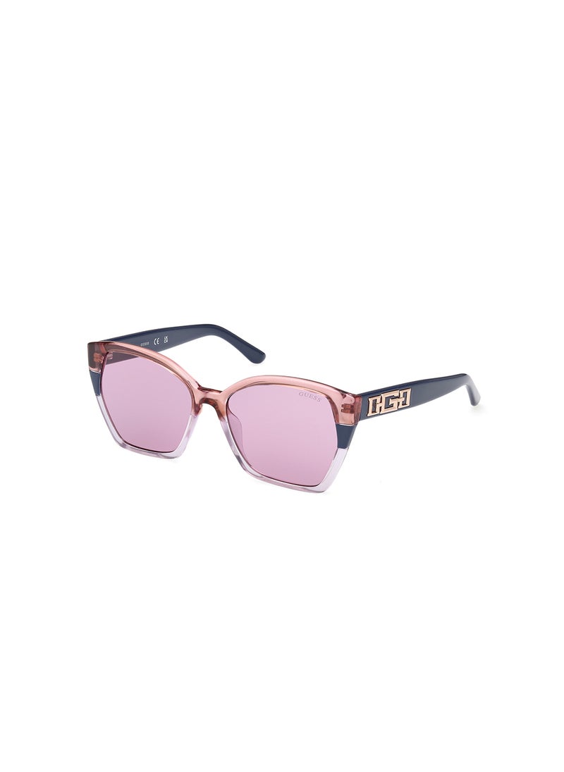 GUESS Women's UV Protection Butterfly Sunglasses - GU791292Y55 - Lens Size: 55 Mm  - Image 1