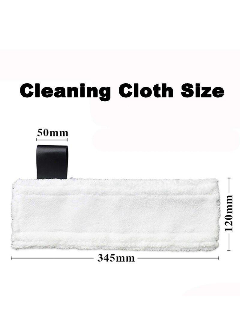 2Pcs Replacement Microfibre Mop Cloths with Pads Set Fits for Karcher EasyFix Steam Cleaner SC2 SC3 SC4 SC5 Accessories  - Image 4