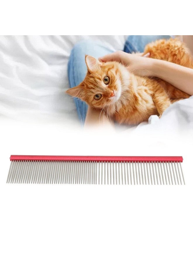 Steel Dog Comb Pet Grooming Tools Puppy Dog Cats Stainless Steel Needle Comb Dog Hair Smooth Brush - Image 3