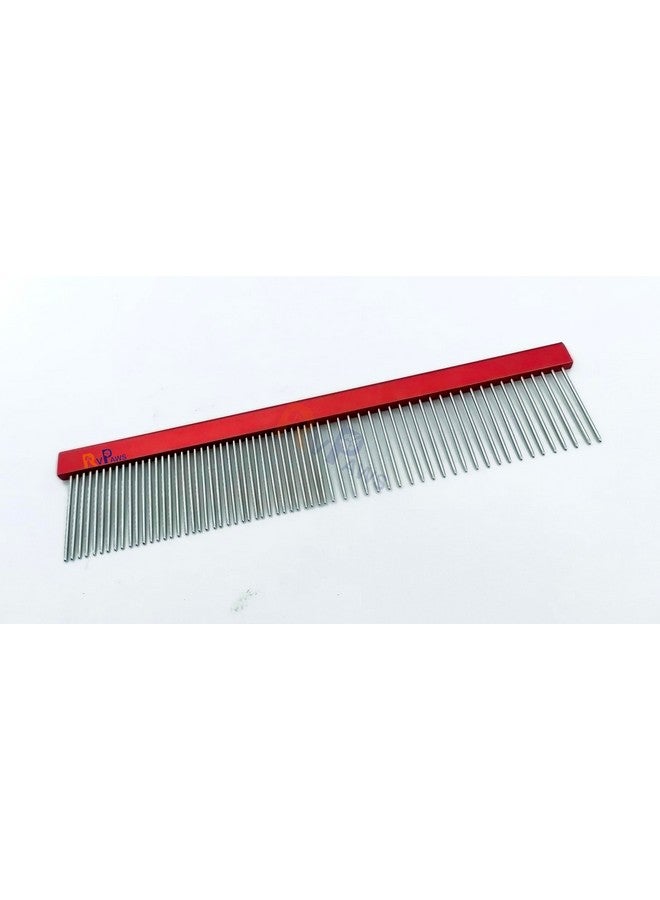 Steel Dog Comb Pet Grooming Tools Puppy Dog Cats Stainless Steel Needle Comb Dog Hair Smooth Brush - Image 1