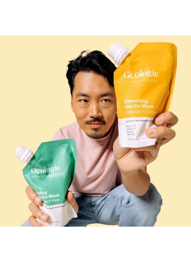 Geologie - Smoothing Hair Cowash | Avocado + Coconut Custom Control Haircare | 8 Fl Oz… - Image 1