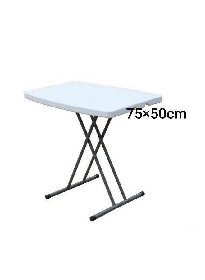 Cady One - Rectangular Folding Picnic Table And Camping Trips White - Image 1